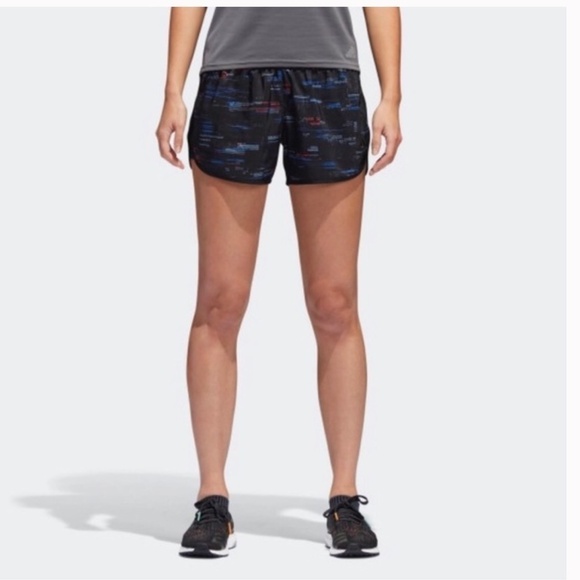 Adidas M10 Graphic Running Shorts size small 3" CE5414 - Picture 2 of 14